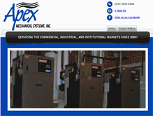 Tablet Screenshot of apexmechanical.us